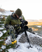 Axis Thermal Hybrid Hooded Jacket | Gunmetal
