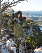 Axis Thermal Hybrid Hooded Jacket | Gunmetal