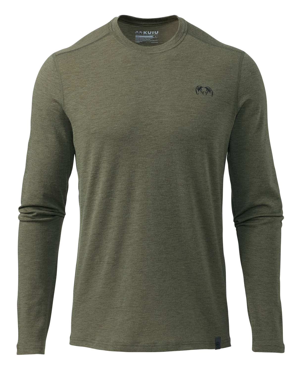 ULTRA Merino 120 LT LS Crew-T | Olive