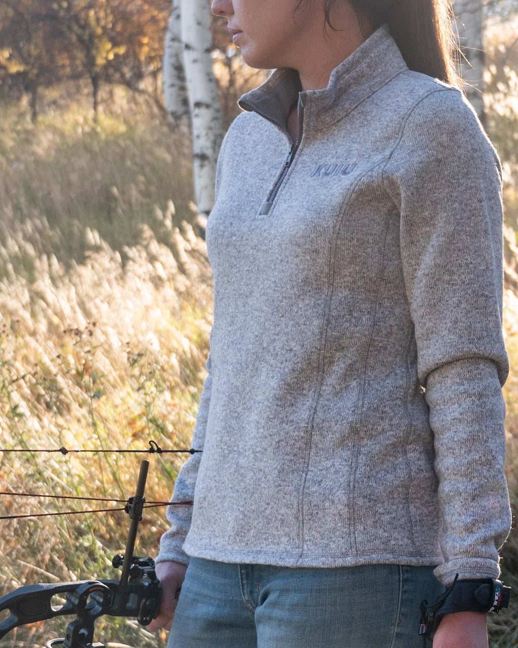 Outlet Women's Base Camp Pullover Sweater | Charcoal