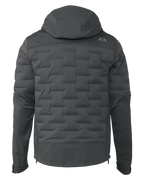 Axis Thermal Hybrid Hooded Jacket | Gunmetal