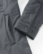 Granby Hooded Jacket | Gunmetal