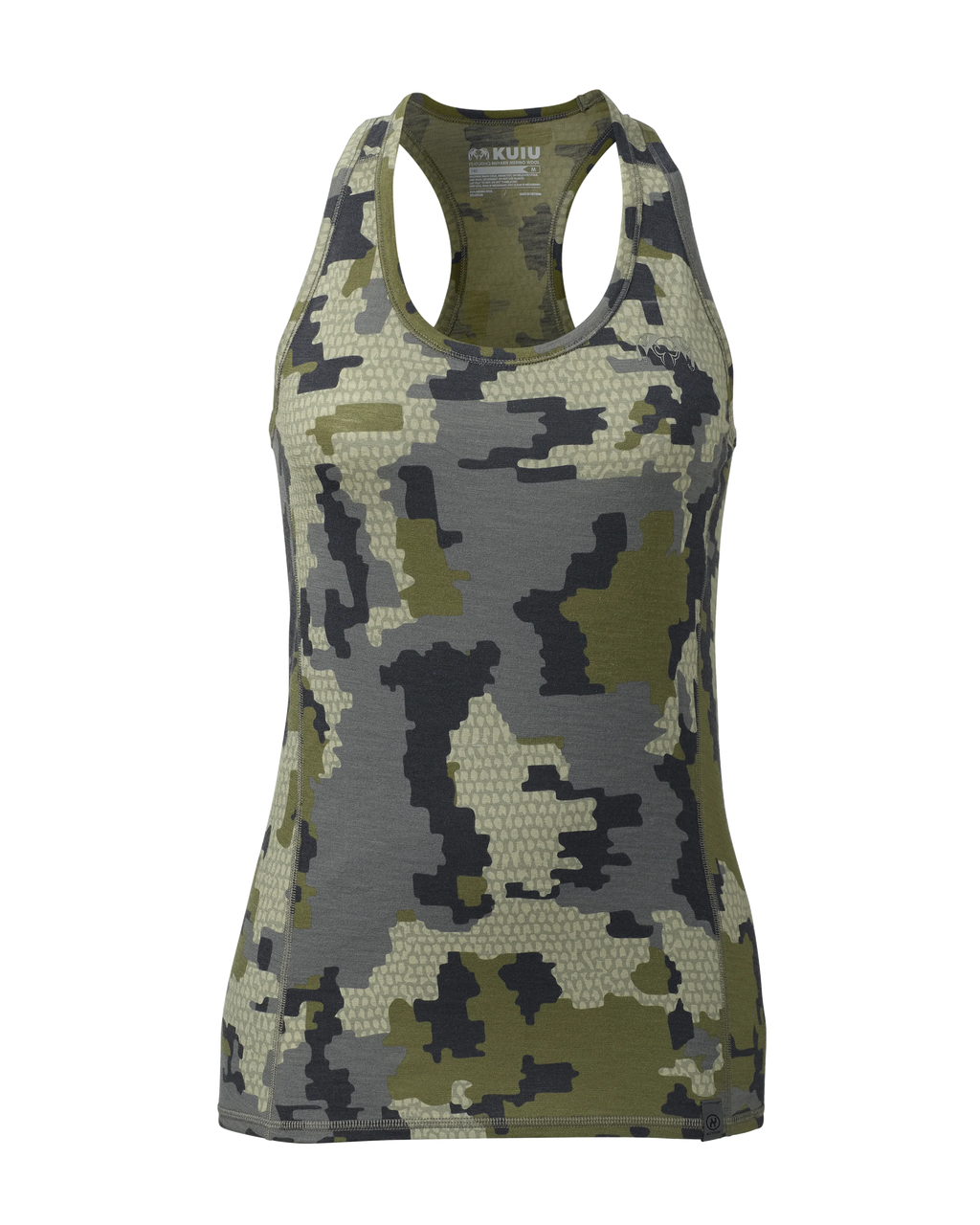 Women's ULTRA Merino 145 Racerback Tank | Verde