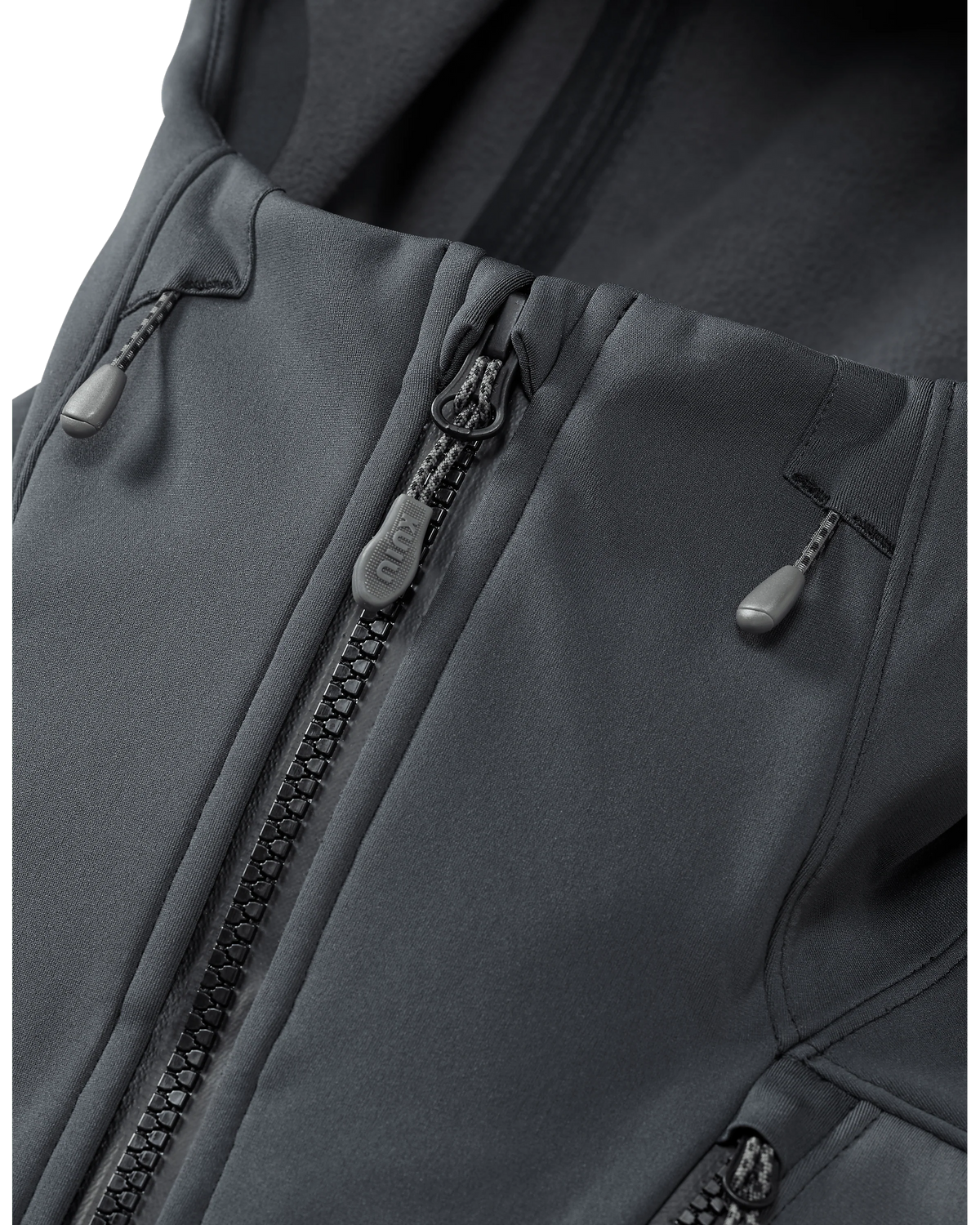 Axis Hybrid Hooded Jacket | Gunmetal-Stone