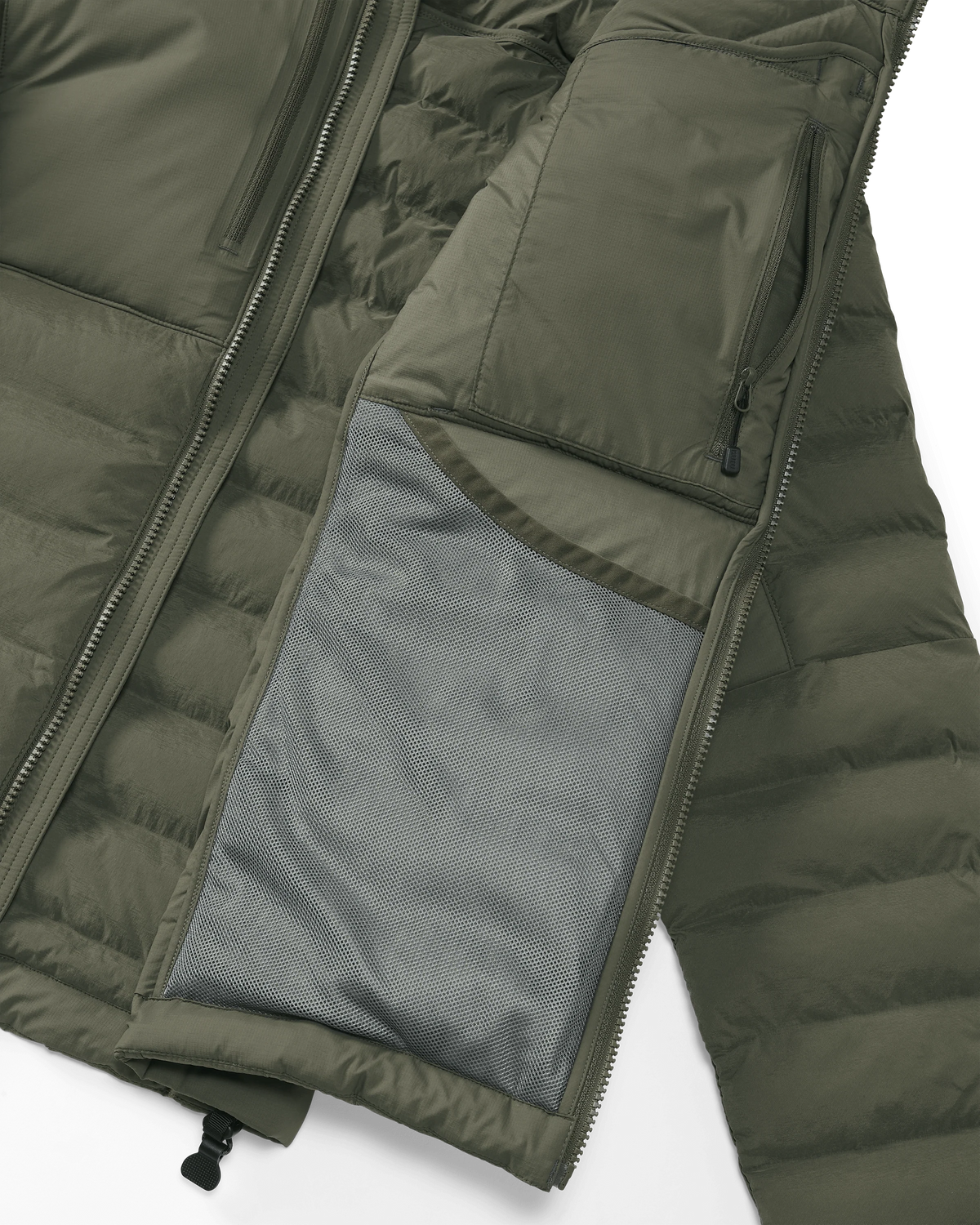 Flyway Insulated Hooded Jacket | Ash