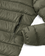 Super Down LT Jacket | Ash