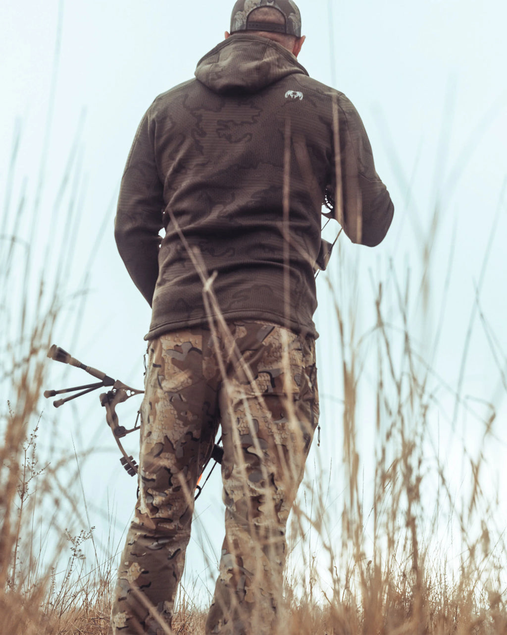 Ridgepoint Fleece Full Zip Hoodie | Gunmetal