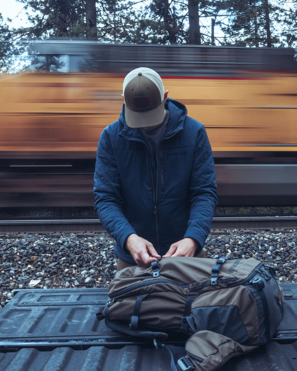 Granby Hooded Jacket | Gunmetal