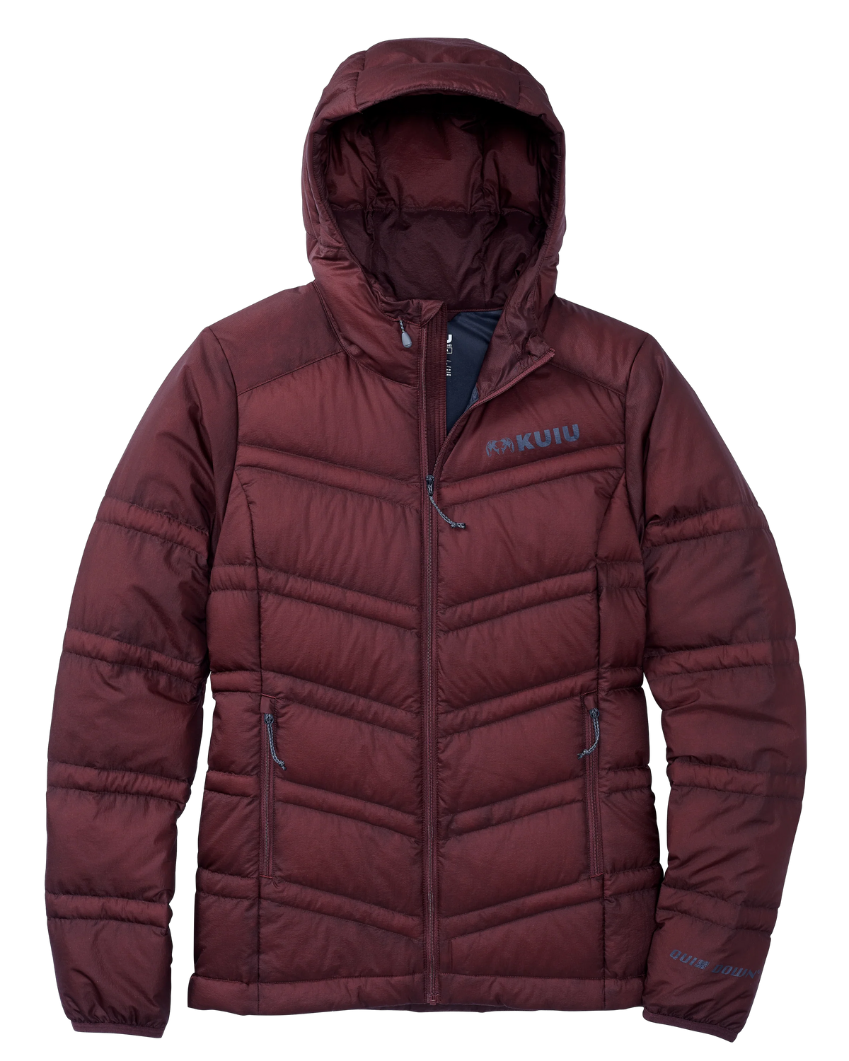 Outlet Women's Super Down ULTRA Hooded Jacket | BlackBerry