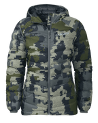 Women's Super Down LT Hooded Jacket | Verde