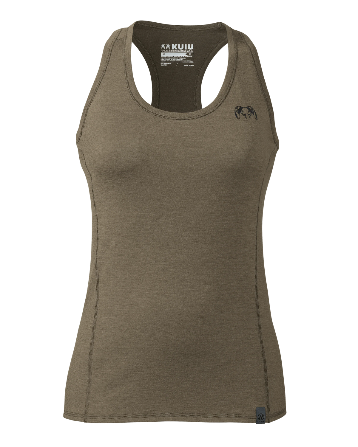Women's ULTRA Merino 145 Racerback Tank | Ash