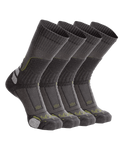 Ultra Merino Midweight Mountain Sock 4-Pair Pack | Grey Green