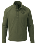 Cascade Twill Fleece Pullover | Olive