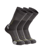 Ultra Merino Midweight Mountain Sock 3-Pair Pack | Grey Green