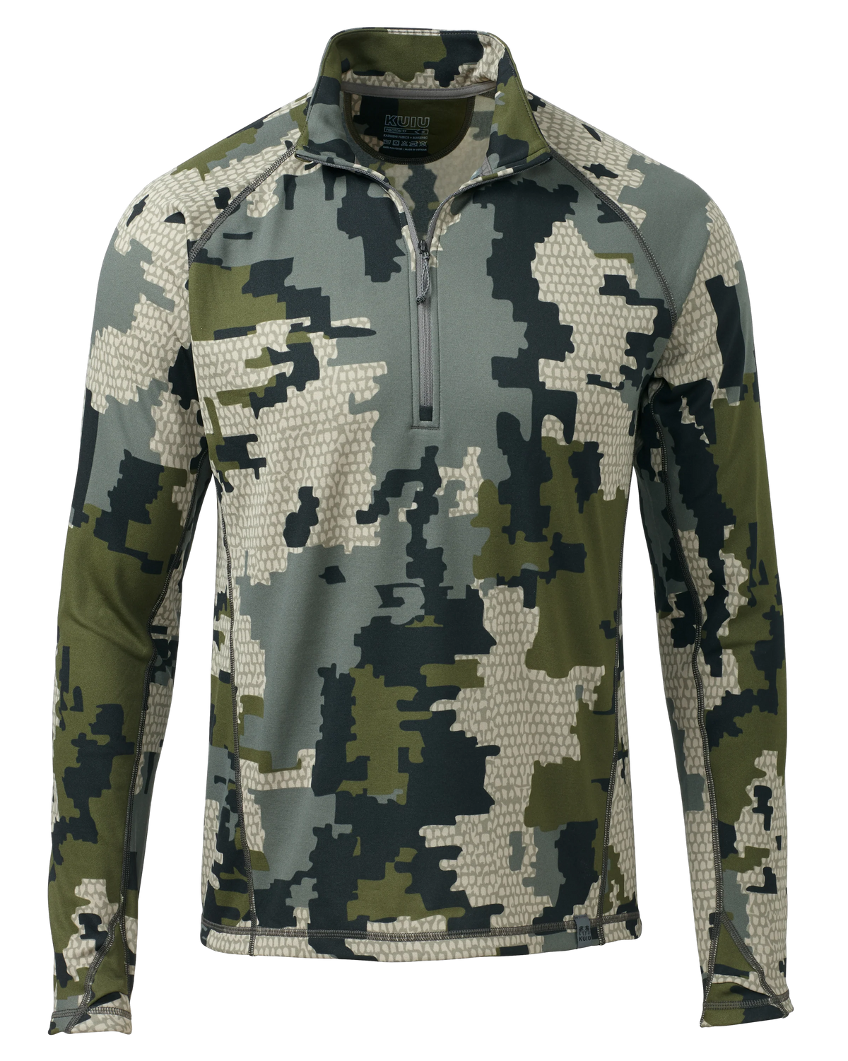 Peloton 97 Fleece Zip-T | Verde