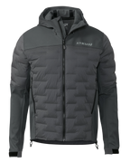 Axis Thermal Hybrid Hooded Jacket | Gunmetal
