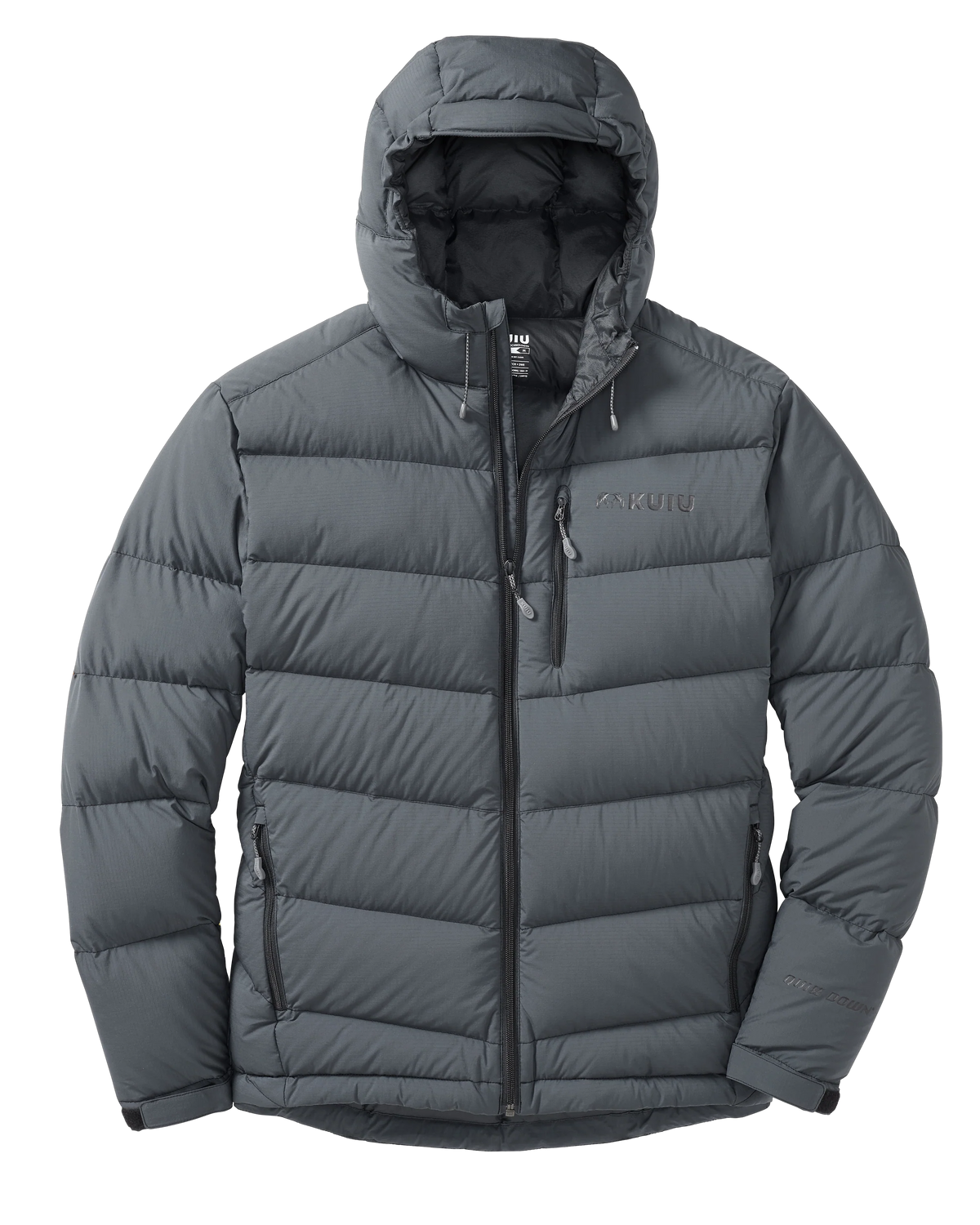 Super Down PRO Hooded Jacket | Gunmetal