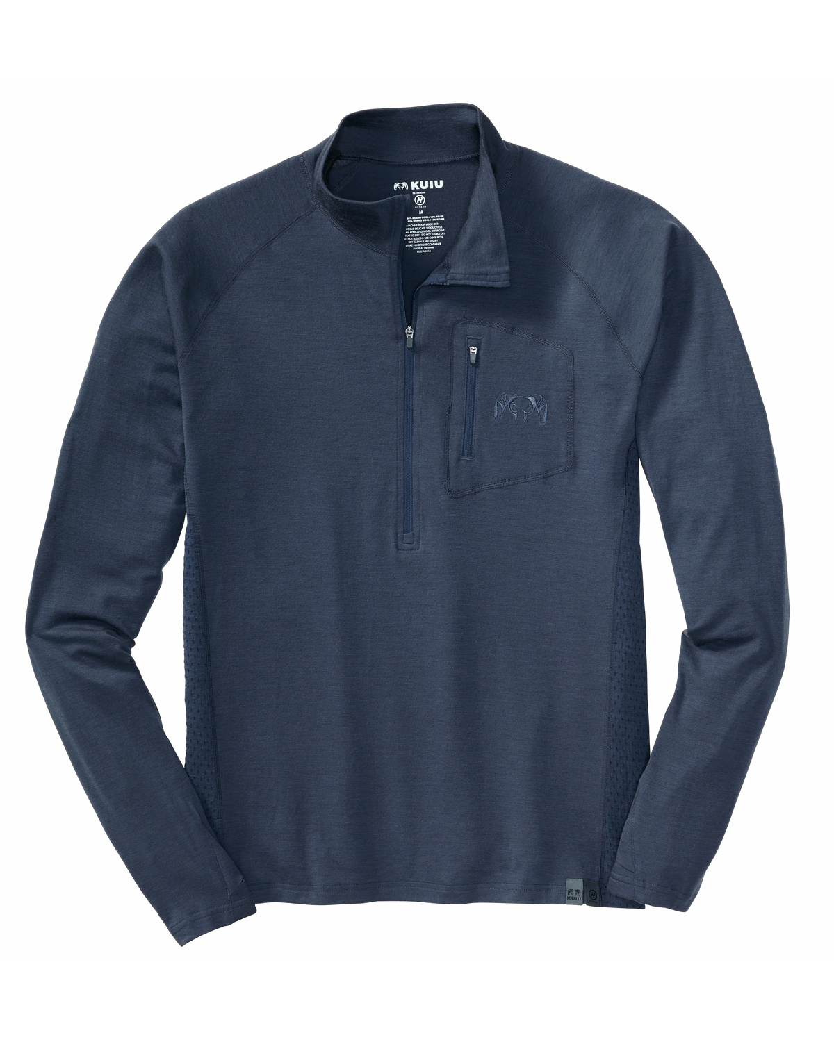 ULTRA Merino 145 Zip-T Hunting Shirt | Steel Blue