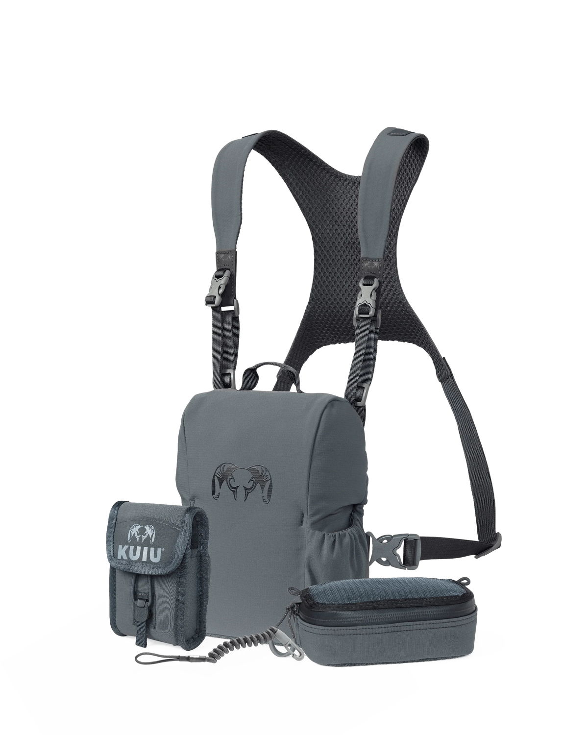 PRO Bino Rangefinder Set | Steel Grey