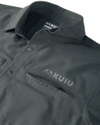 Mesa Vented SS Snap Shirt | Stone