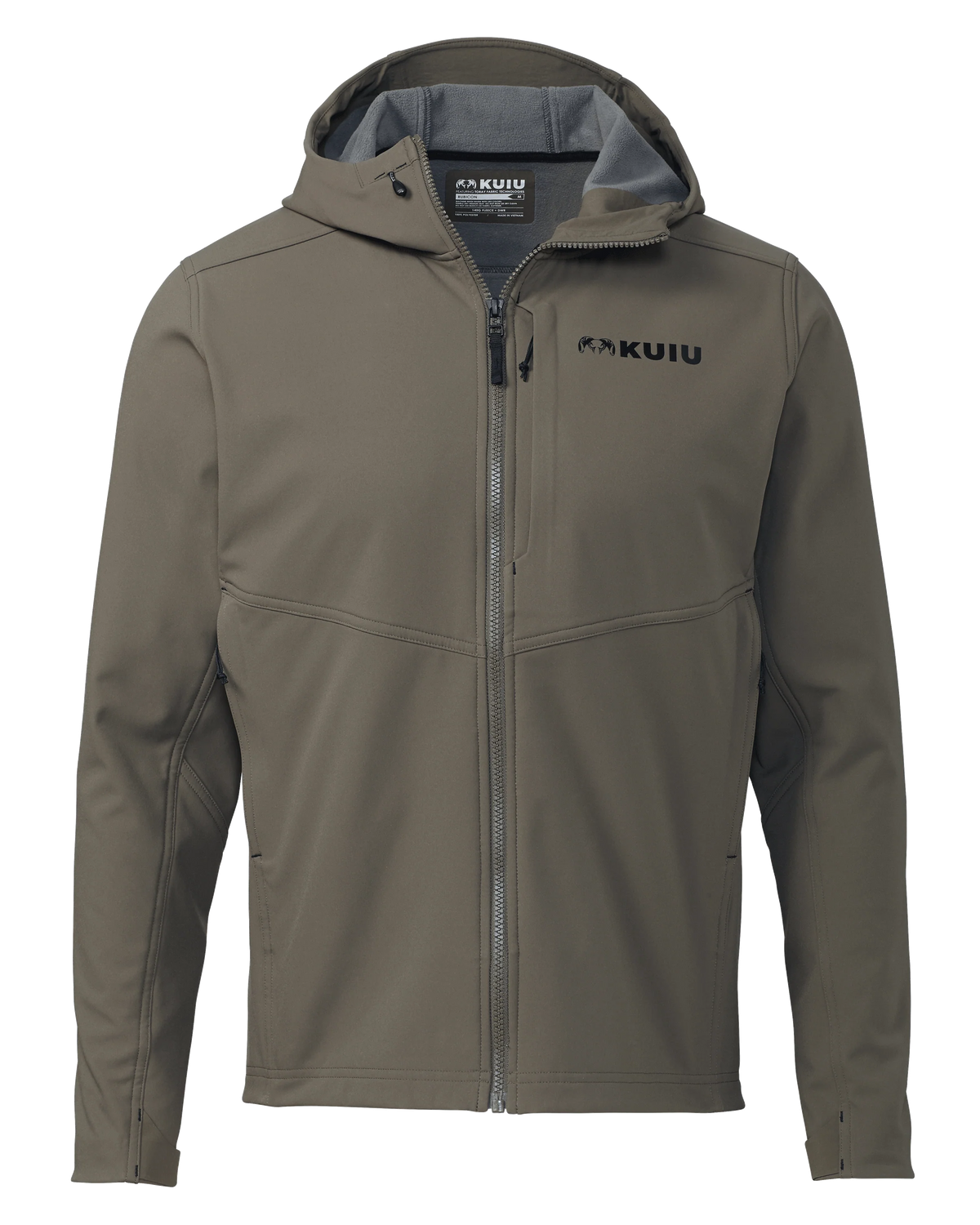 Rubicon Hooded Jacket | Ash