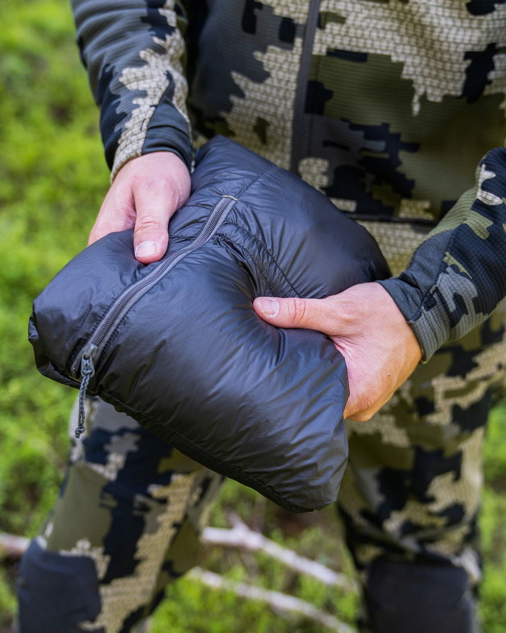 Super Down LT Jacket | Ash