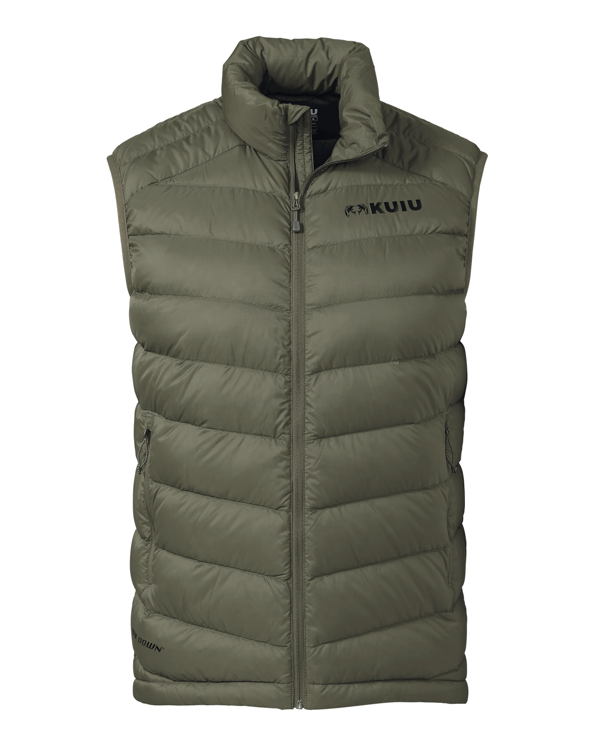 Super Down LT Vest | Ash
