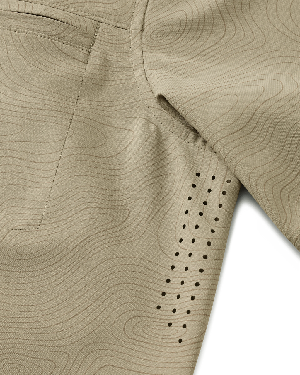 Mesa Vented SS Snap Shirt | Bone Topo Print