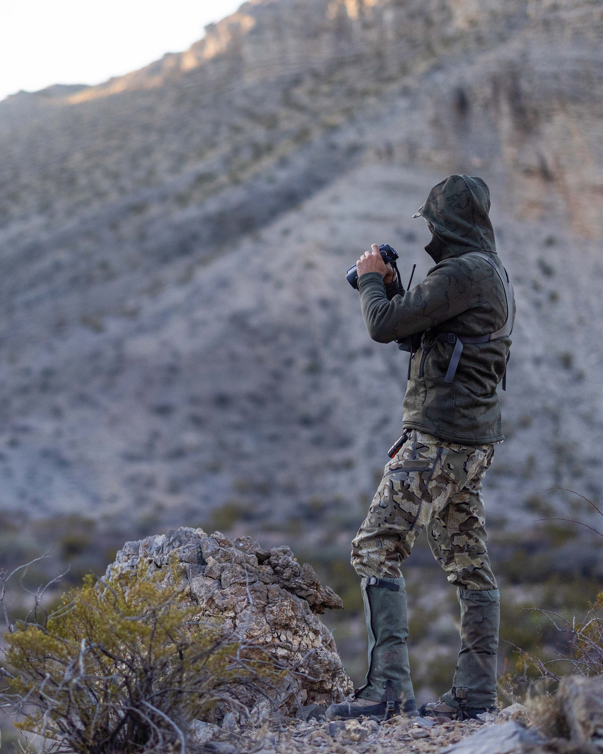 Ridgepoint Fleece Full Zip Hoodie | Gunmetal