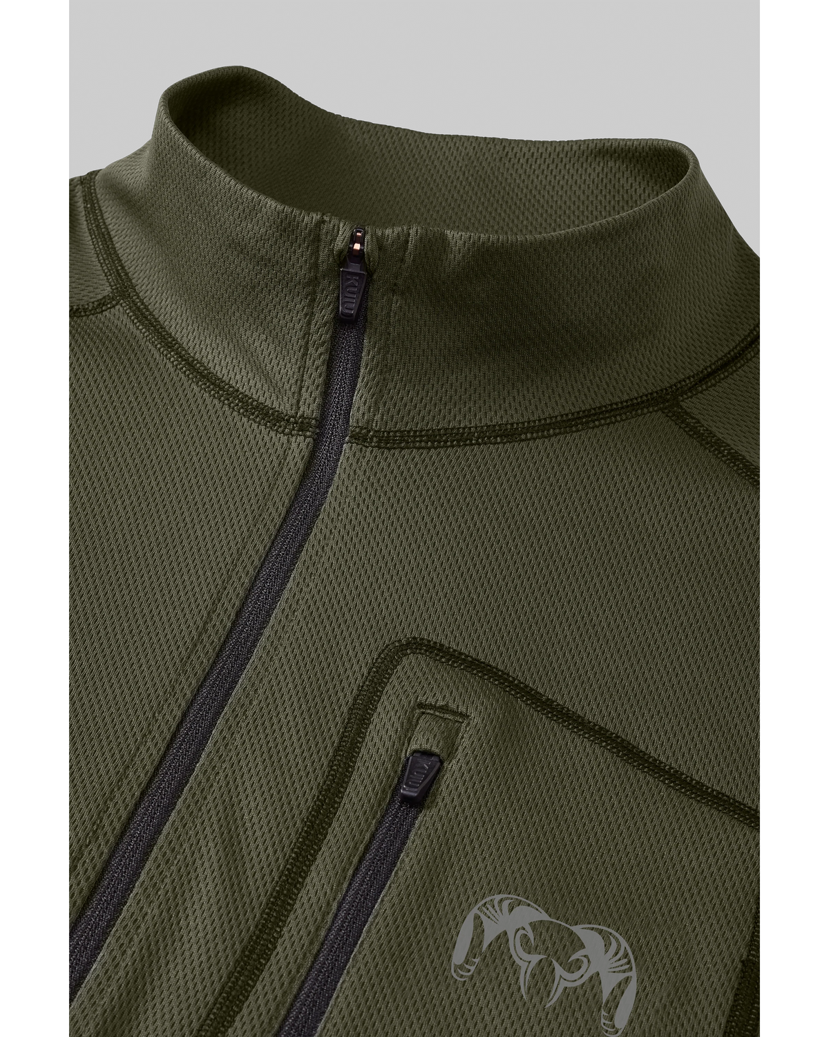 PRO Merino 200 Zip-T | Loden