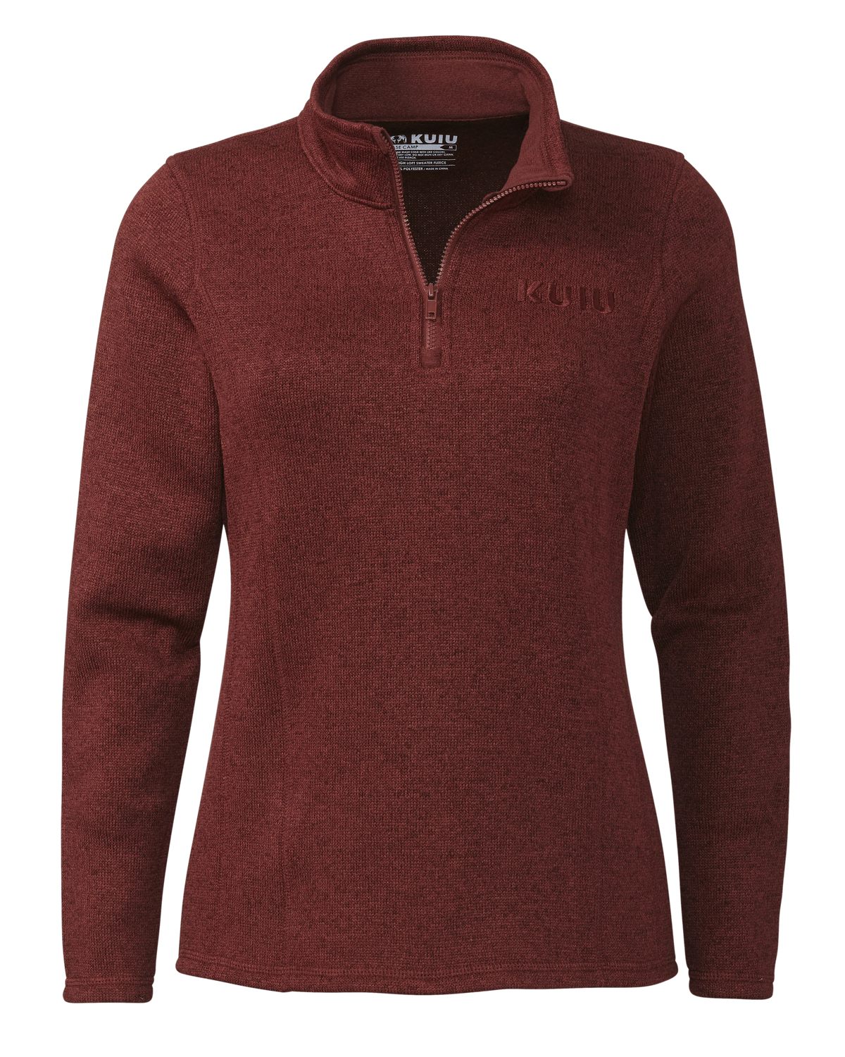 Outlet Women's Base Camp Pullover Sweater | Merlot