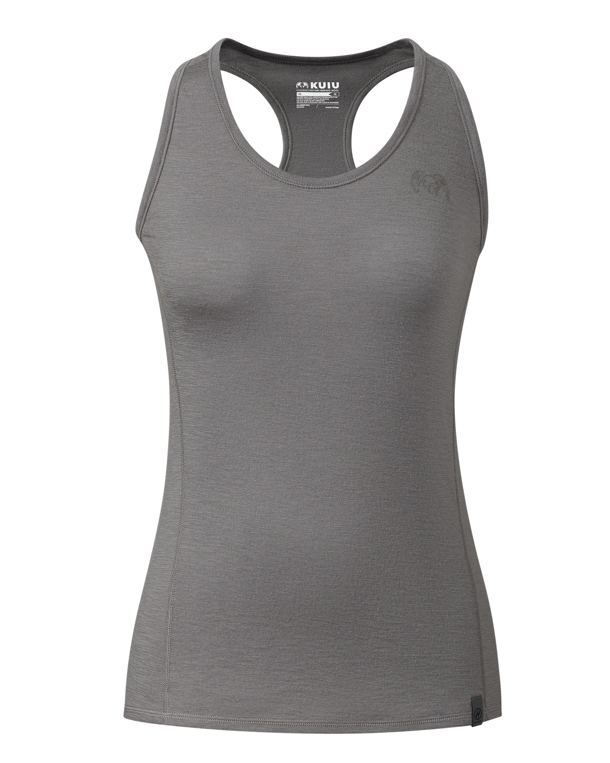 Women's ULTRA Merino 145 Racerback Tank | Warm Grey