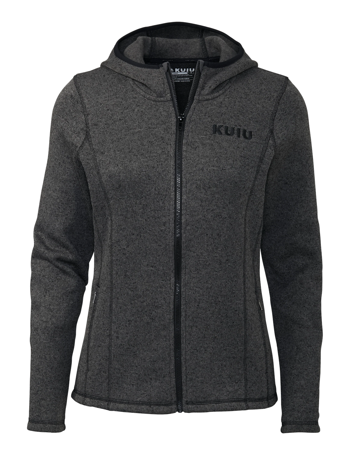 Outlet Women's Base Camp Hooded Sweater | Charcoal
