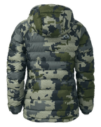 Women's Super Down LT Hooded Jacket | Verde