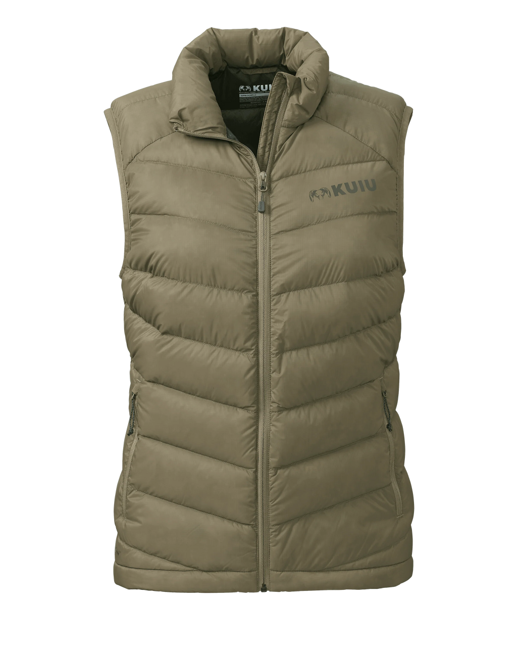 Women's Super Down LT Vest | Khaki