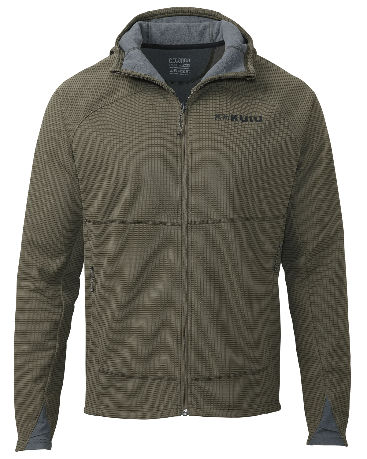 Peloton 240 Full Zip Hoodie | Ash