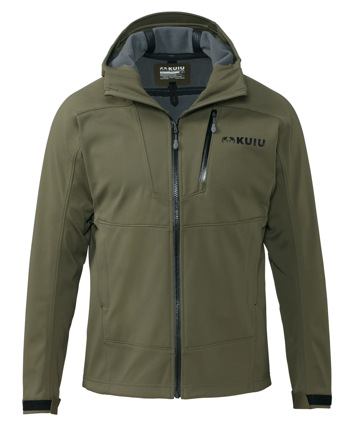 Axis Hybrid Hooded Jacket | Olive