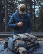 Granby Hooded Jacket | Gunmetal