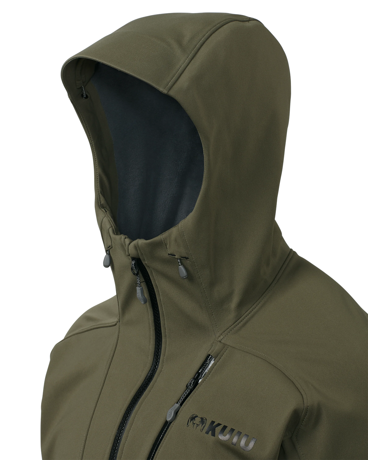 Axis Hybrid Hooded Jacket | Olive