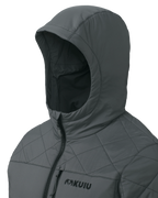 Granby Hooded Jacket | Gunmetal