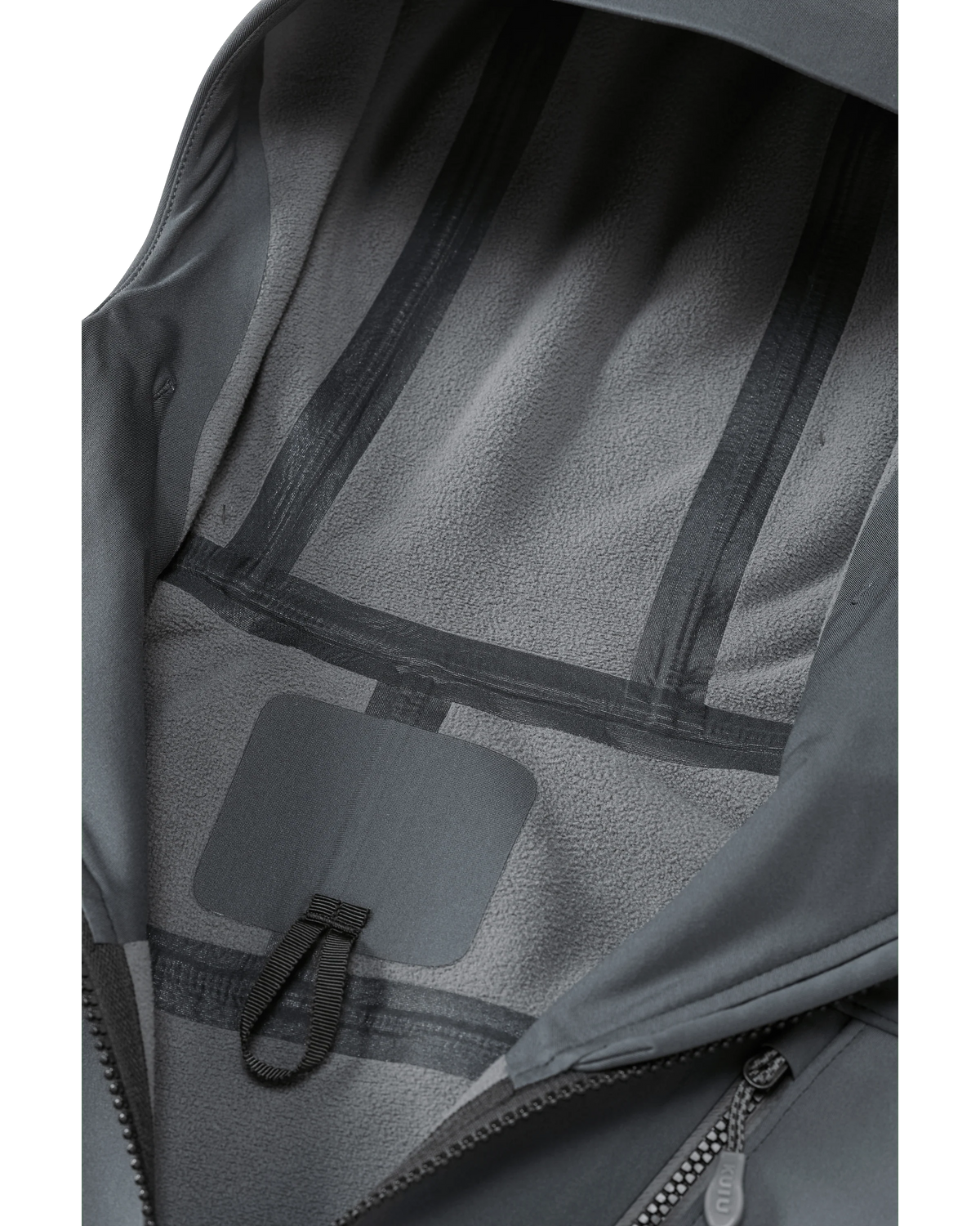 Axis Hybrid Hooded Jacket | Gunmetal-Stone