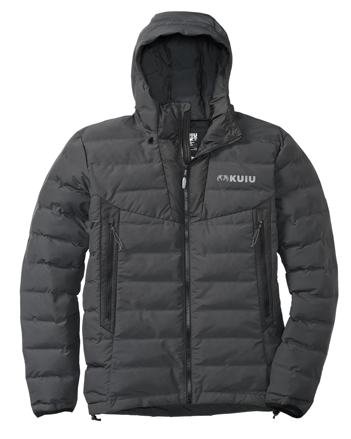 Elements Hooded Jacket | Gunmetal