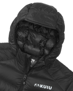 Super Down LT Hooded Jacket | Black